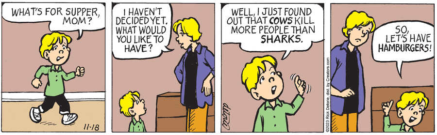 One Big Happy® for Nov 18, 2023