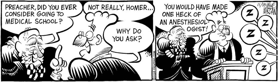 For Heaven's Sake for Nov 18, 2024