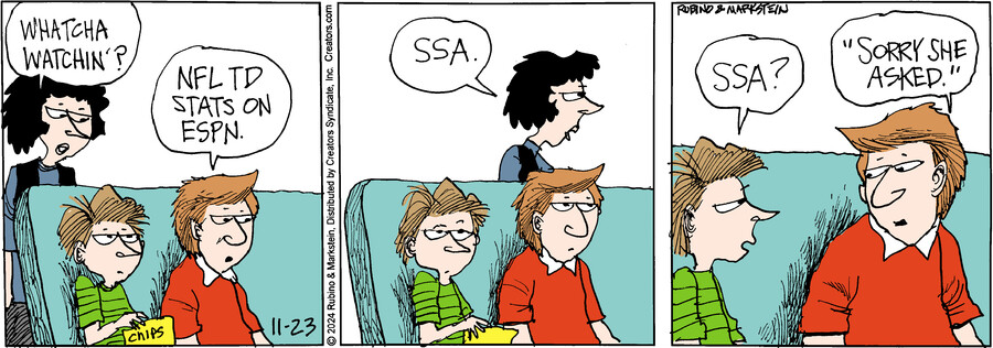 Daddy's Home for Nov 23, 2024