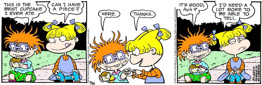 Rugrats for Nov 25, 2024