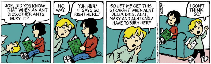 One Big Happy® for Nov 26, 2024