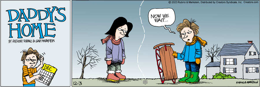 Daddy's Home for Dec 03, 2023