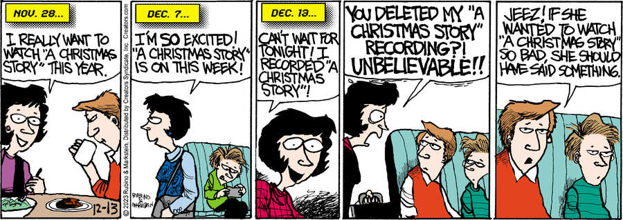 Daddy's Home for Dec 13, 2023