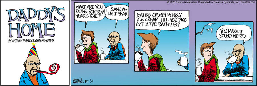 Daddy's Home for Dec 31, 2023