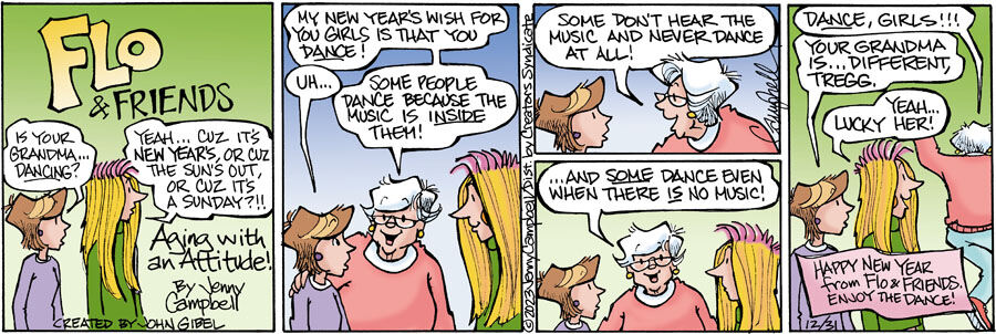 Flo & Friends for Dec 31, 2023