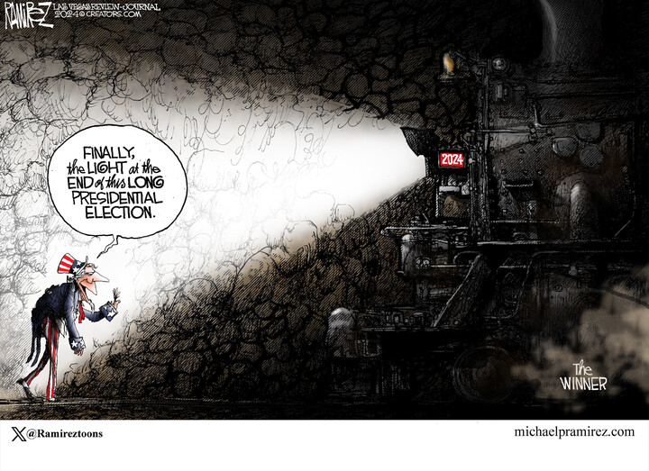 Michael Ramirez for Nov 06, 2024