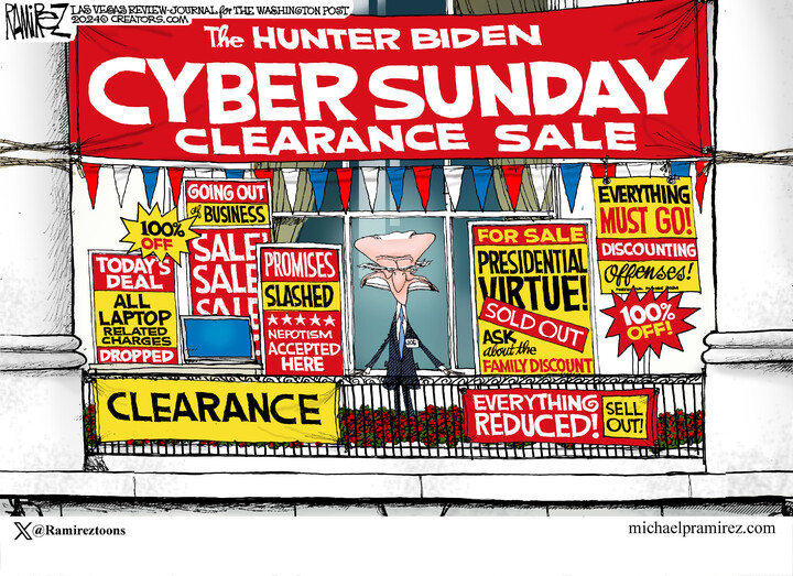 Michael Ramirez for Dec 06, 2024