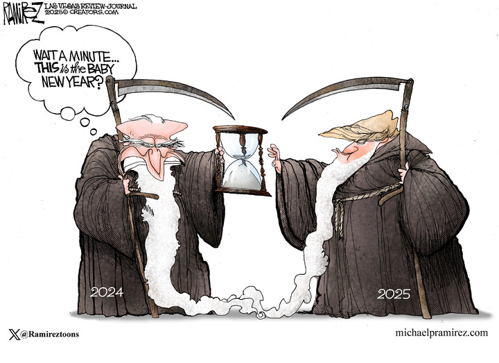 Michael Ramirez for Jan 01, 2025
