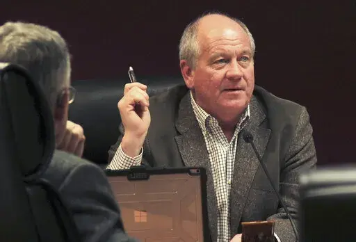Fred Prehn of Wausau, Wis., is pictured on Dec. 10, 2019. Wisconsin's conservative-controlled Supreme Court handed Republicans their newest weapon to weaken any Democratic governors in the battleground state, ruling, Wednesday, June 30, 2022, that political appointees don't have to leave their posts until the Senate confirms their successor. (Paul A. Smith/Milwaukee Journal-Sentinel via AP, File)
