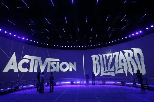 The Activision Blizzard Booth appears during the Electronic Entertainment Expo in Los Angeles on June 13, 2013. The release of “Diablo IV” is right around the corner. Early access for the highly anticipated action role-playing game begins Thursday night — ahead of next week’s official launch. “Diablo IV” marks the latest installment of Blizzard Entertainment’s “Diablo” series. (AP Photo/Jae C. Hong, File)
