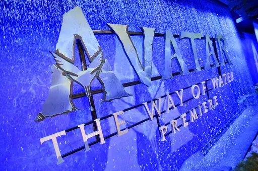 A general view of atmosphere is seen at the U.S. premiere of "Avatar: The Way of Water," Monday, Dec. 12, 2022, at Dolby Theatre in Los Angeles. (Photo by Jordan Strauss/Invision/AP)