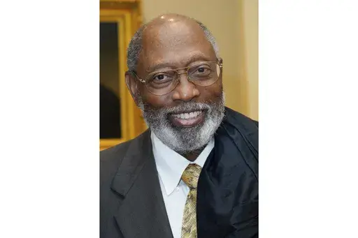 U.S. District Judge Henry Wingate smiles, Aug. 19, 2022, in Jackson, Miss. Wingate ruled Sunday, Dec. 31, 2023, that he will allow Mississippi officials to move forward with creating a state-run court in part of the majority-Black capital city of Jackson, over objections from the NAACP. (AP Photo/Rogelio V. Solis, File)