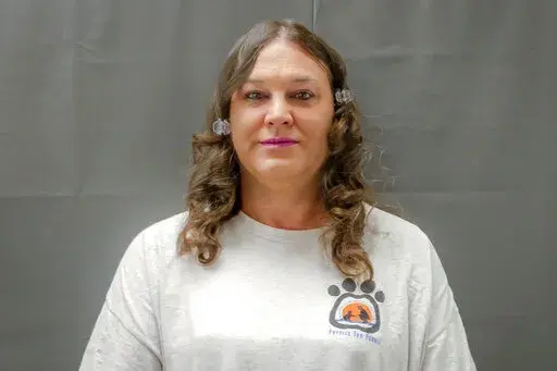 This photo provided by the Federal Public Defender Office shows death row inmate Amber McLaughlin. Unless Missouri Gov. Mike Parson grants clemency, McLaughlin will become the first transgender woman executed in the U.S. She is scheduled to die by injection Tuesday, Jan 3, 2022, for stabbing to death a former girlfriend, Beverly Guenther, in 2003. (Jeremy S. Weis/Federal Public Defender Office via AP, File)