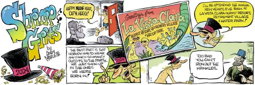 Shrimp and Grits for Dec 31, 2023